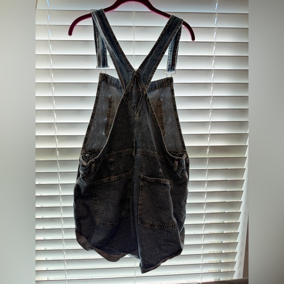 We The Free Denim Overalls in Dark Gray - Picture 3 of 3